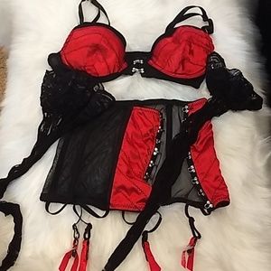 Red lingerie